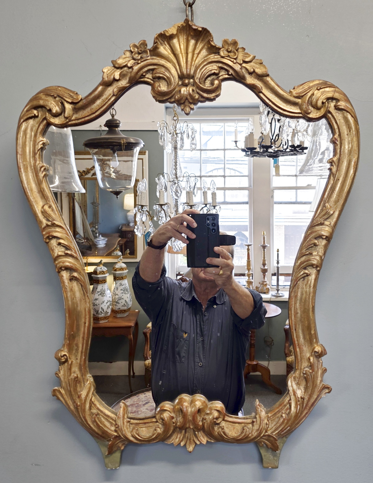 A French Louis XV Mirror